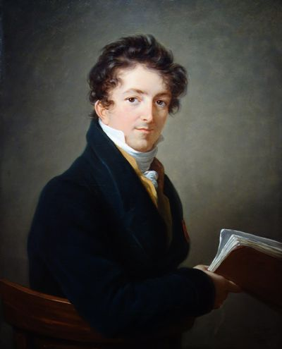 Armand Gaston Félix d'Andlau - par Élisabeth Louise Vigée Le Brun - 1815 - huile sur toile - 78,8 x 55,2 cm - collection particulière